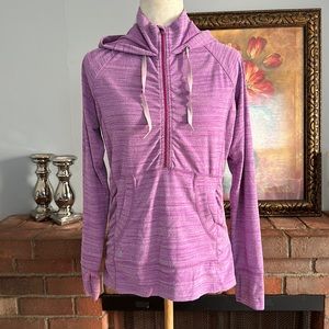 Athleta Heavenly Hail Half Zip Up Women’s Hoodie Sweater Size M